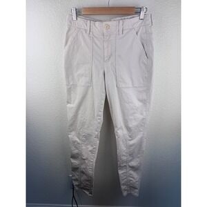 Banana‎ Republic 8L Beige Khaki Utility Pants Western Slim Fit Chino